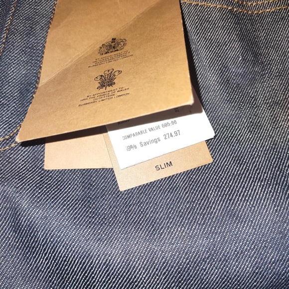 Burberry Indigo Jeans - Picture 4 of 6